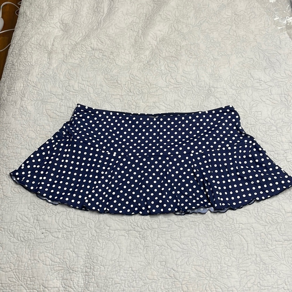 18 Lands End‎ Swim Skirt A05 6414